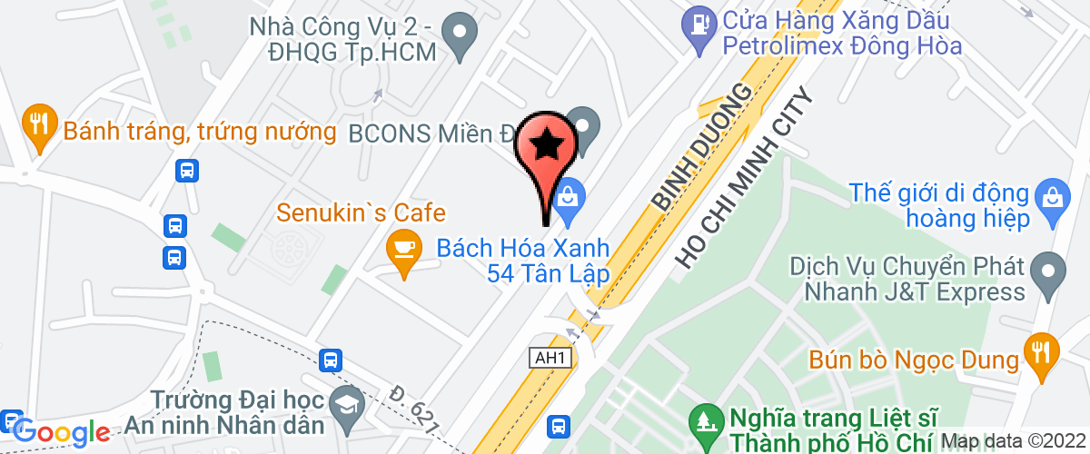 Bản đồ đến địa chỉ Công Ty TNHH Thương Mại Dịch Vụ Hạnh Tấn