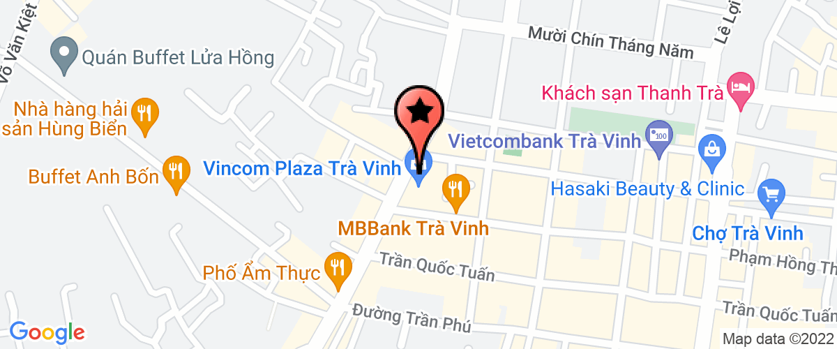 Map to Trung Nam Tra Vinh Solar Power Joint Stock Company