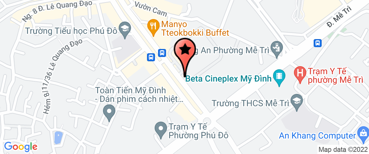 Map to Phan Thiet Travel Service Joint Stock Company