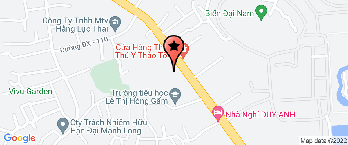Bản đồ đến địa chỉ Công Ty TNHH Tư Vấn - Dịch Vụ Công Thành