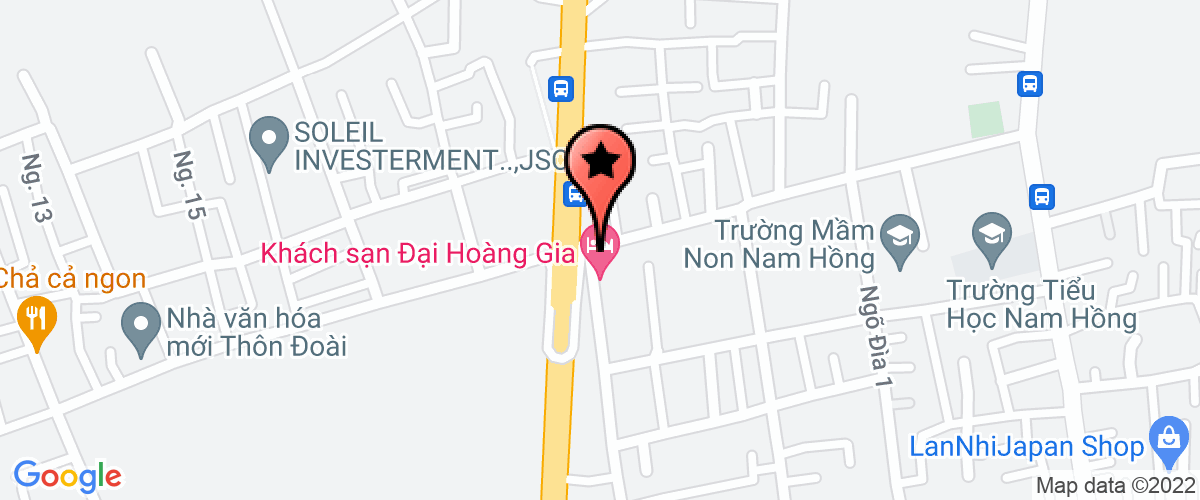 Map to Hung Anh Dai Phat Joint Stock Company