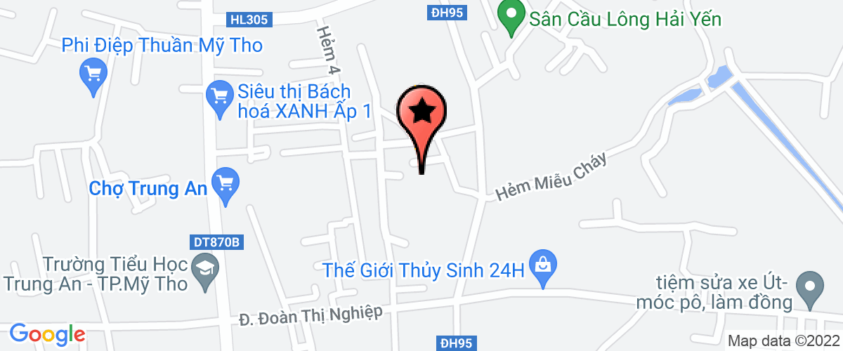 Bản đồ đến địa chỉ UBND Xã Trung An