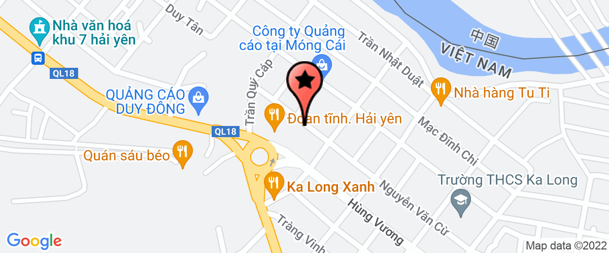 Map to Kc Quang Ninh Company Limited