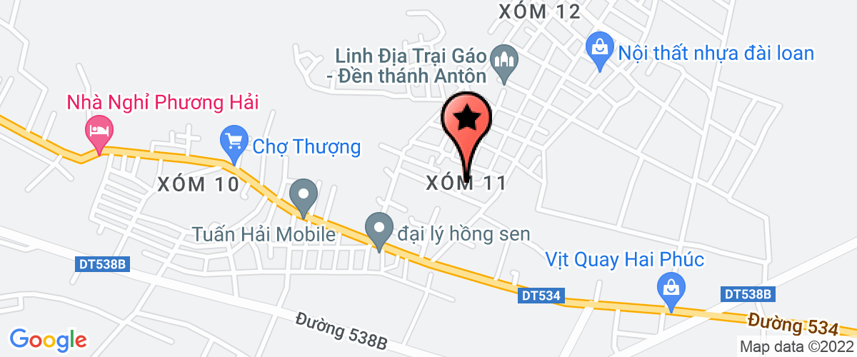 Bản đồ đến địa chỉ Công Ty TNHH Dịch Vụ Và Thương Mại Hải Thành Vinh
