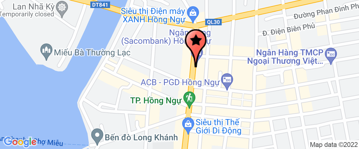 Bản đồ đến địa chỉ Công Ty TNHH Phương Nam Đồng Tháp