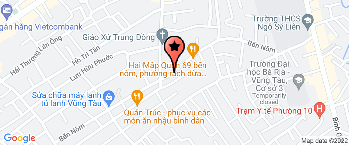 Bản đồ đến địa chỉ Công Ty TNHH Xây Dựng Thương Mại 772 Vũng Tàu