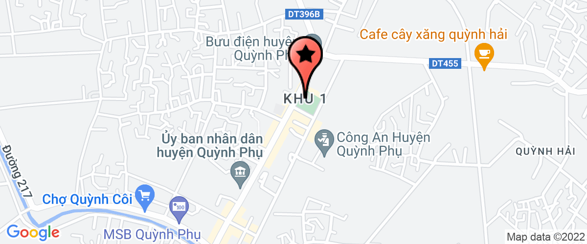 Bản đồ đến địa chỉ Công Ty TNHH Dũng Hưng Thái Bình