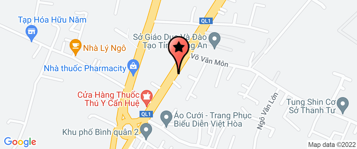 Bản đồ đến địa chỉ Chi Nhánh Công Ty TNHH Sản Xuất Mỹ Phẩm Thiên Lộc La