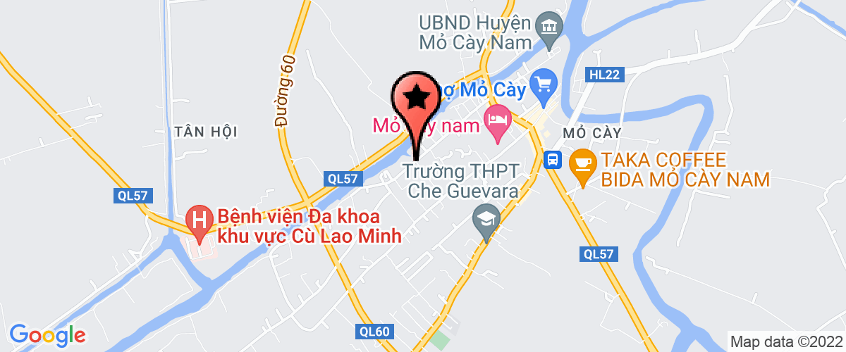 Bản đồ đến địa chỉ Hội Cựu chiến binh huyện Mỏ Cày Nam