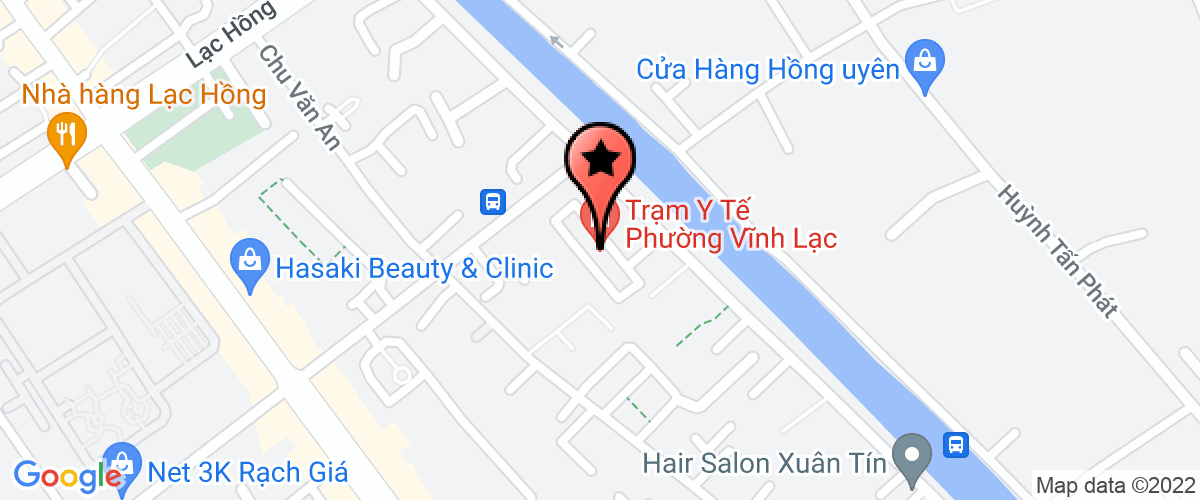 Bản đồ đến địa chỉ Công Ty Trách Nhiệm Hữu Hạn Một Thành Viên Huỳnh Đức Kiên Giang