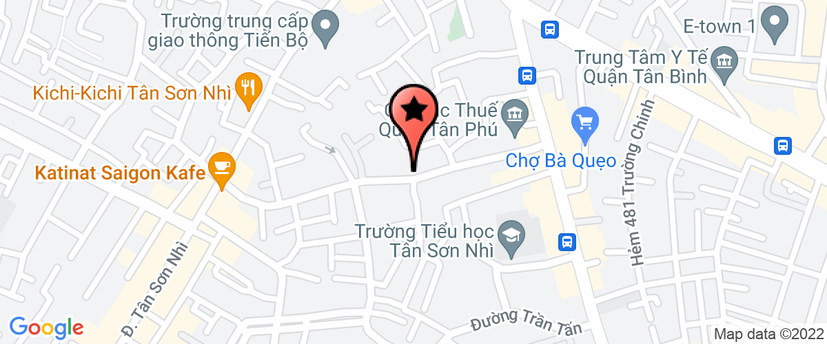 Bản đồ đến địa chỉ Công Ty TNHH Thiết Kế Thi Công Kiến Trúc Nội Thất Hava