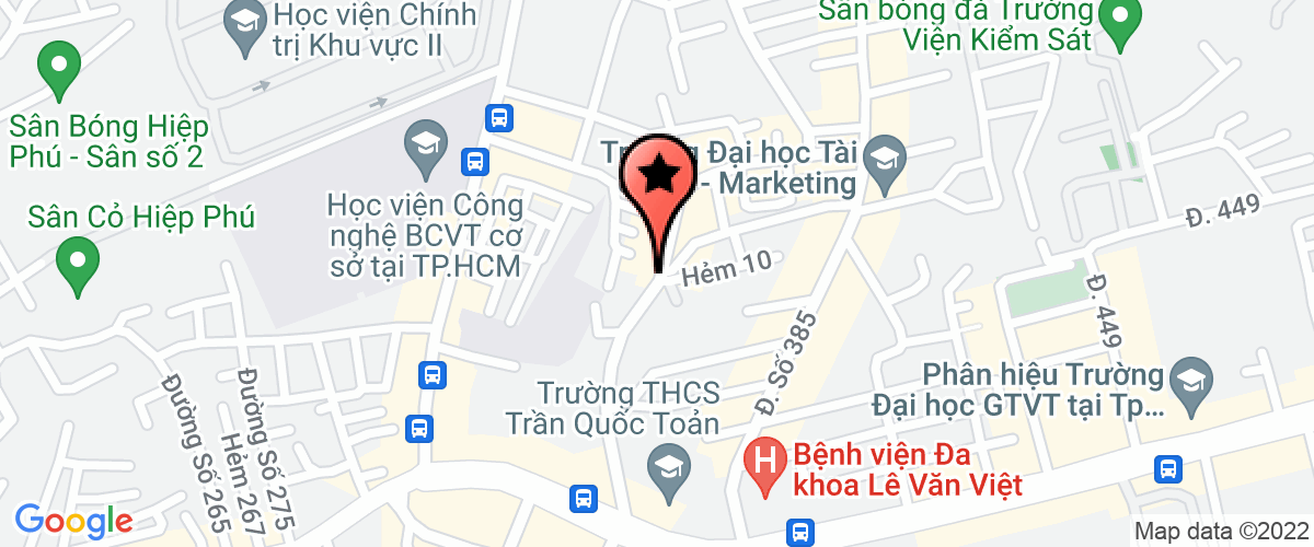 Map to My Xuan International Trade Company Limited