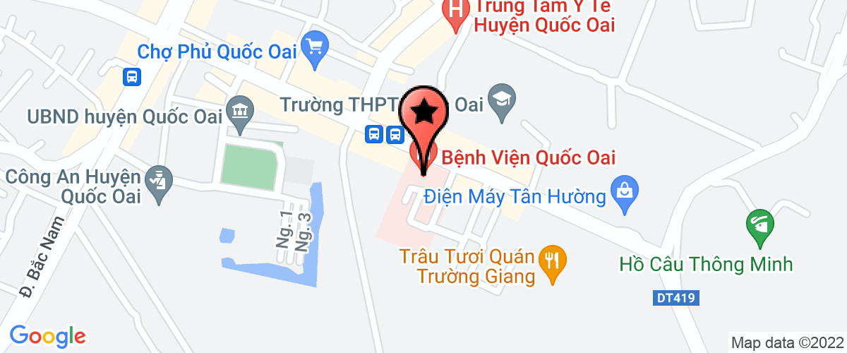 Map to Hoang Hiep F&b Company Limited