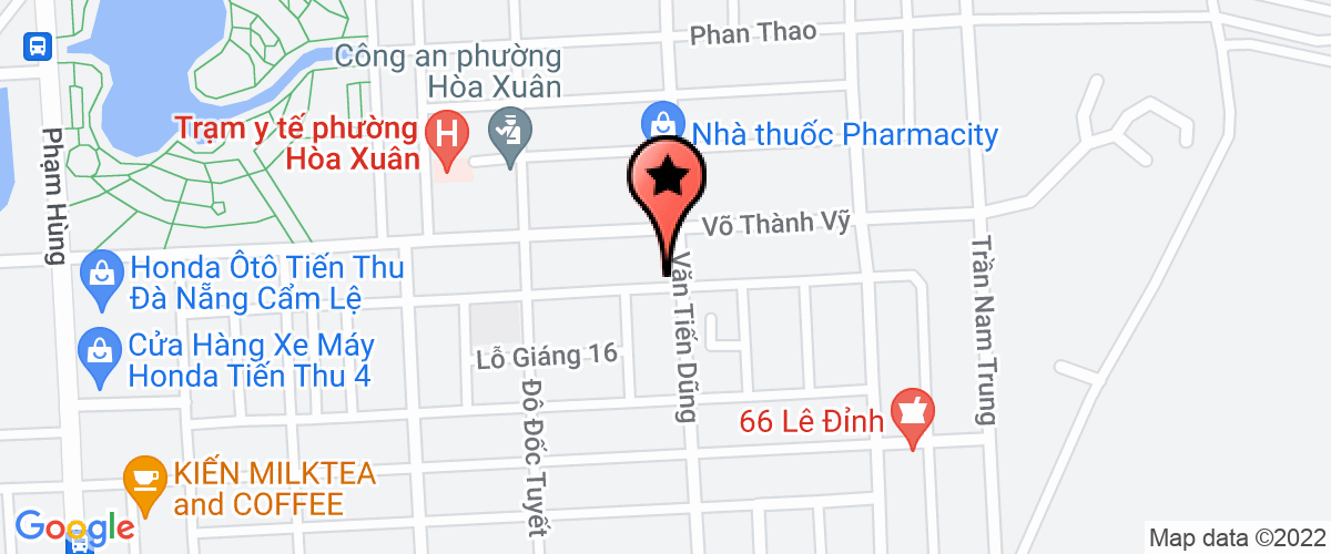 Map to Loc Phat An Khang Limited Company
