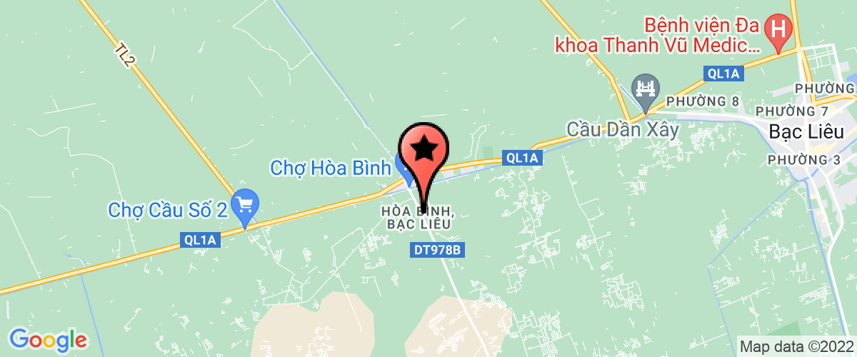 Bản đồ đến địa chỉ Công Ty TNHH Một Thành Viên Tư Vấn Đầu Tư Xây Dựng Thiên Phú Dt
