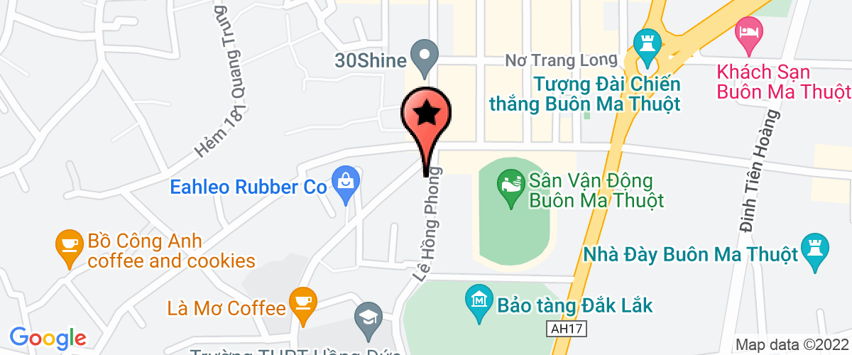 Map to Tien Manh Phat Trading Service Company Limited
