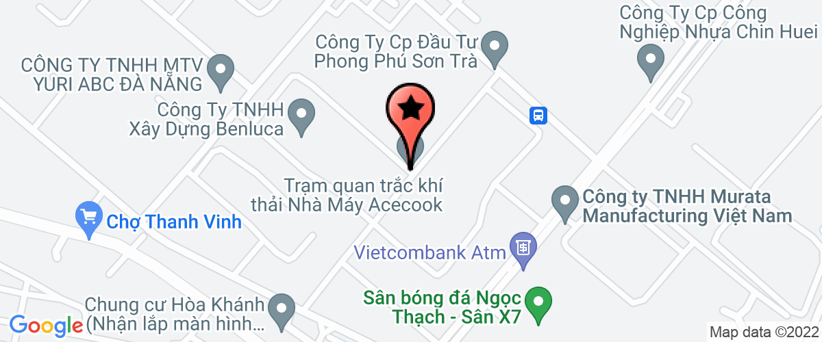 Bản đồ đến địa chỉ Công Ty TNHH Một Thành Viên Thương Mại & Sản Xuất Hồ Thanh Hùng