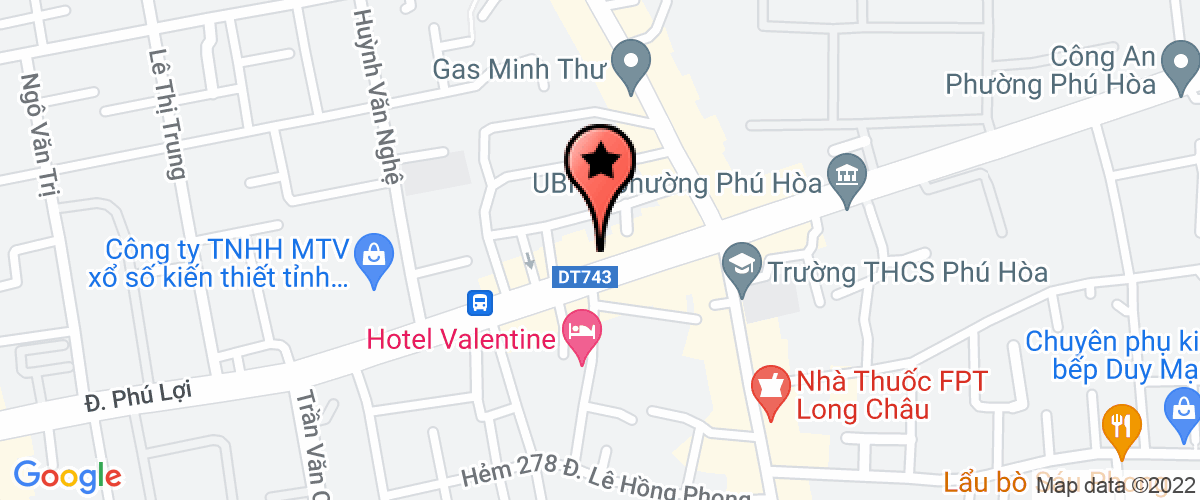 Bản đồ đến địa chỉ Công Ty TNHH Một Thành Viên Trang Trí Nội Thất Huỳnh Cảnh