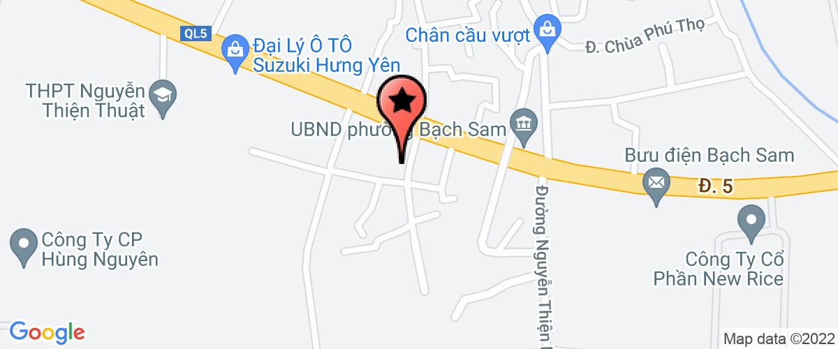 Map to Cuong Hiep Trading and Building Company Limited