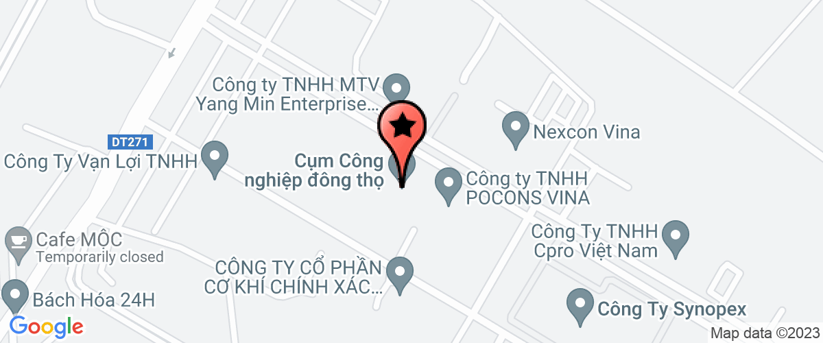 Bản đồ đến địa chỉ Công Ty TNHH Sản Xuất Và Thương Mại Hải Đăng