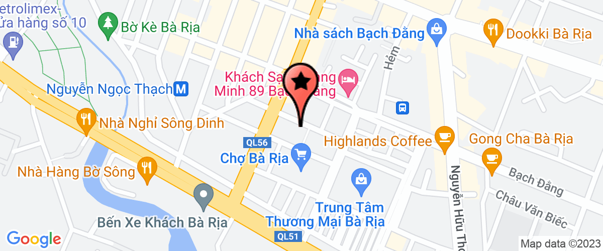 Bản đồ đến địa chỉ Công Ty TNHH Anh Tú Bà Rịa