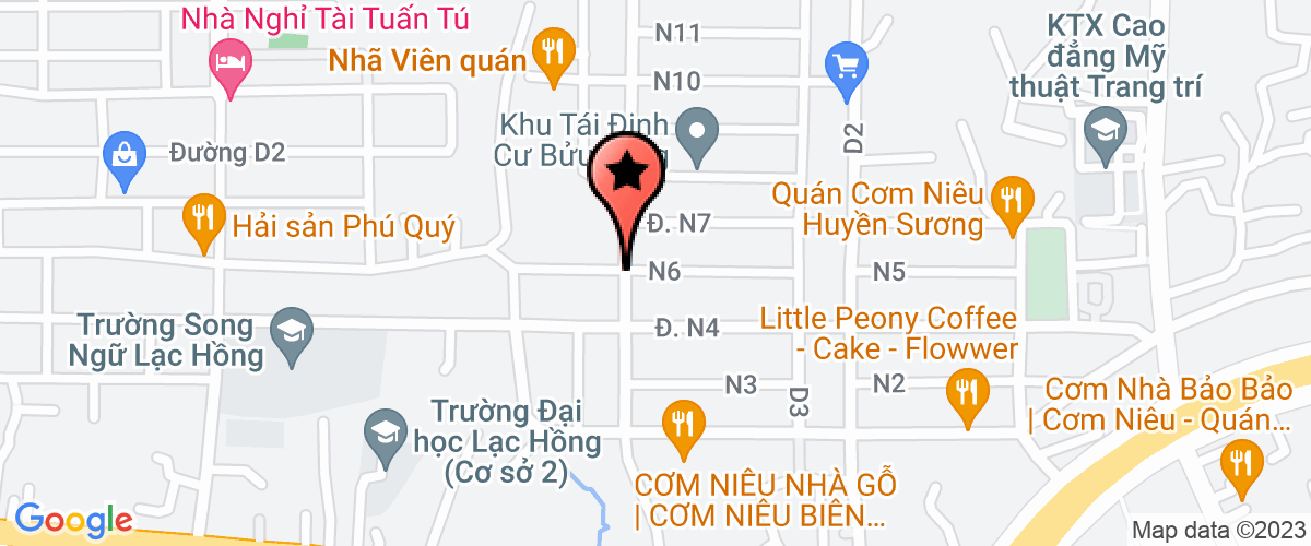Bản đồ đến địa chỉ Công Ty TNHH Cơ Khí Thiên Hùng Vương