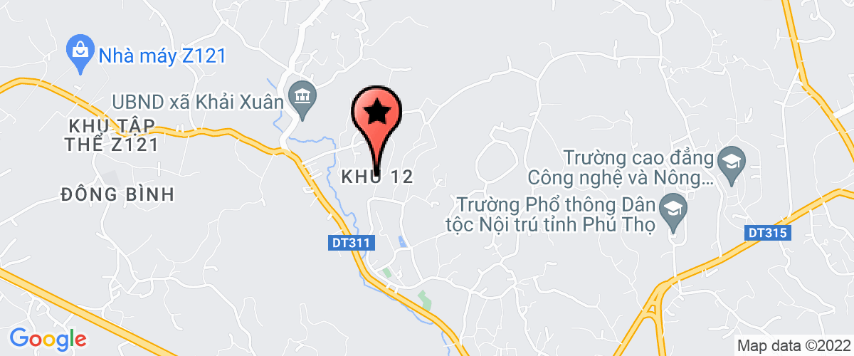 Map to Vu Chinh Trading Company Limited