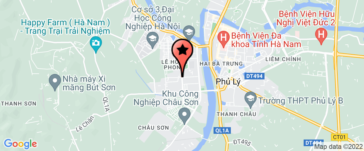 Bản đồ đến địa chỉ Công Ty TNHH Opne99 Hà Nam