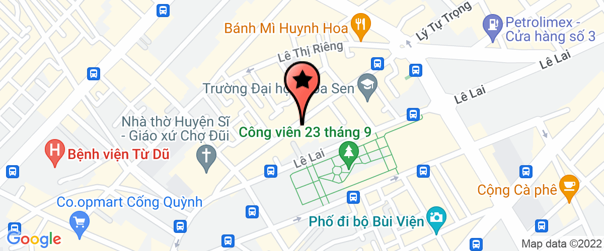 Bản đồ đến địa chỉ Công Ty TNHH Đầu Tư Sài Gòn So Ho