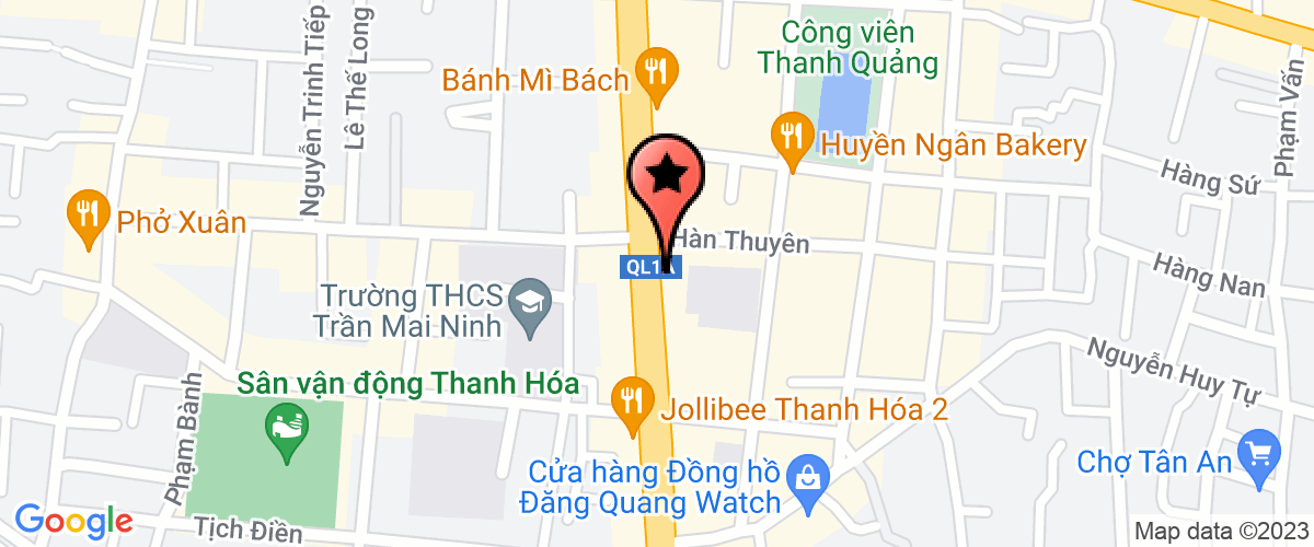 Bản đồ đến địa chỉ Công Ty TNHH Xây Dựng Và Thương Mại Quang Long Asia