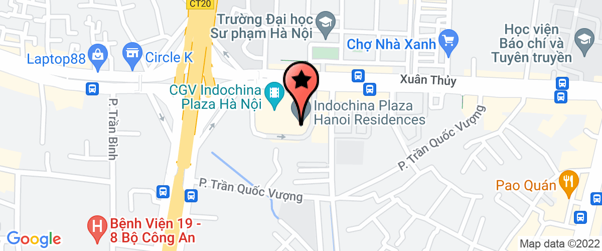 Map to Vietnam Blockchain Labs Company Limited