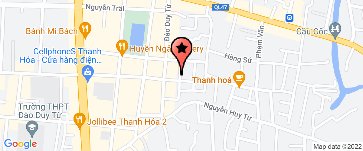 Map to A Chau Viet Nam Educational Development and Investment Joint Stock Company