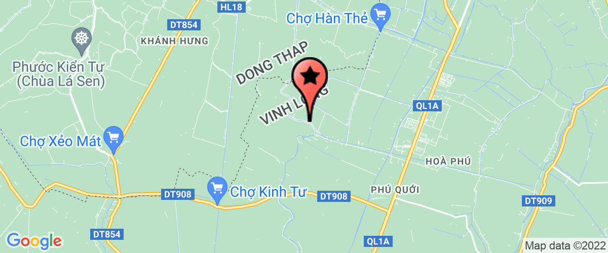 Bản đồ đến địa chỉ Doanh Nghiệp Tư Nhân Nguyễn Hữu Sang