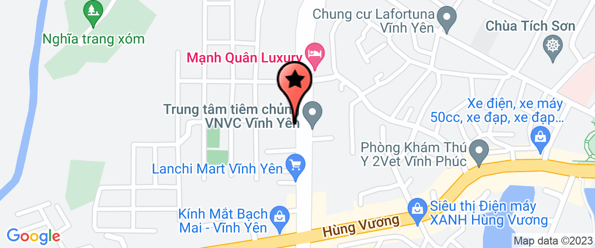 Map to Tam Son Investment Joint Stock Company