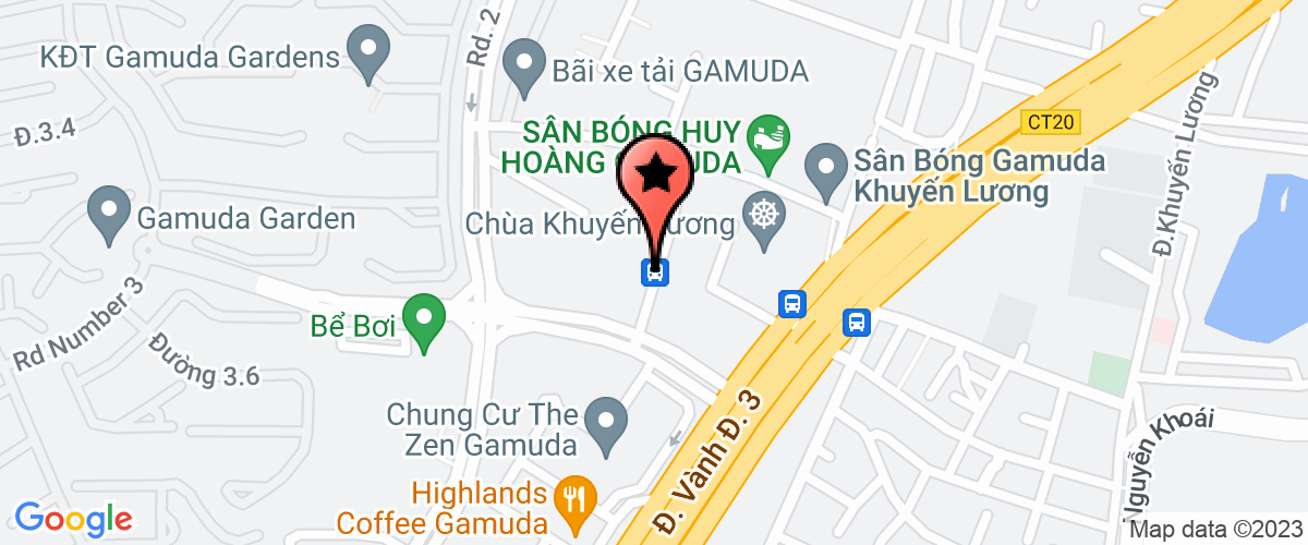 Bản đồ đến địa chỉ Công Ty TNHH Saigonfoot