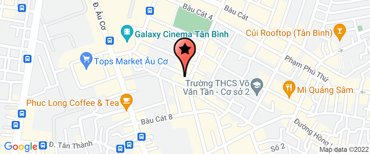 Bản đồ đến địa chỉ Công Ty TNHH Nha Khoa Âu Việt