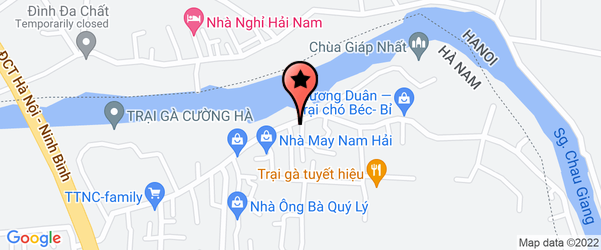 Map to Minh Quang Construction and Trading Industrial Company Limited