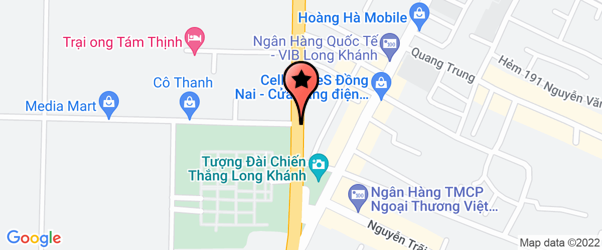 Bản đồ đến địa chỉ Công ty Dâu Tằm Tơ Tân Lộc