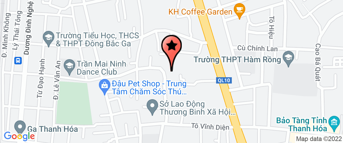 Bản đồ đến địa chỉ Phòng khám đa khoa GTVT Thanh Hoá