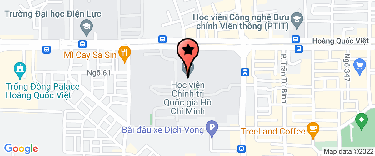 Map to Viet Xanh Investment and Technology Development Joint Stock Company