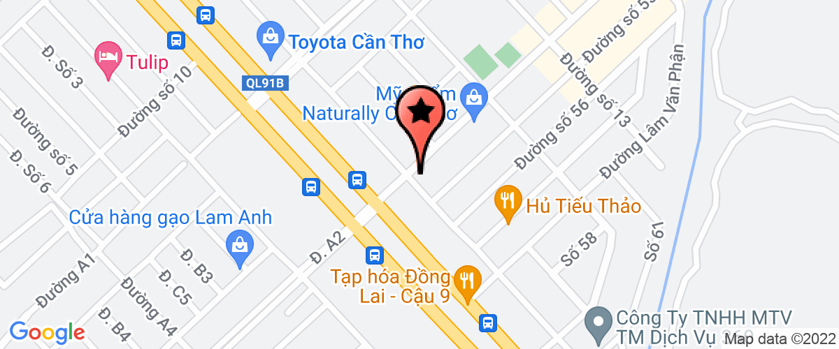 Map to Van Thinh Gia Phat Limited Liability Company