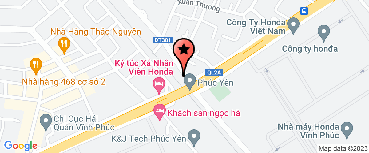 Map to Phuong Tiep Service and Trading Company Limited