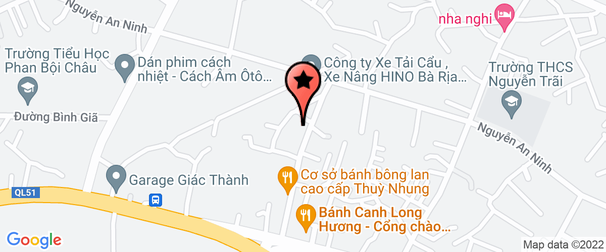 Bản đồ đến địa chỉ Công Ty Trách Nhiệm Hữu Hạn Sản Xuất - Dịch Vụ - Thương Mại Quang Minh