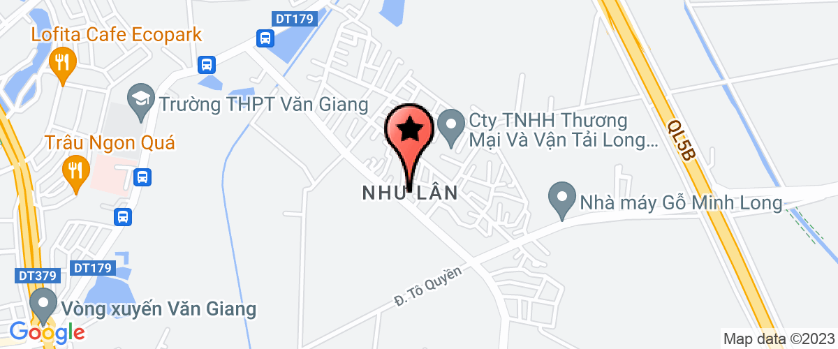 Map to Dai Phuc Nhan Production and Trading Company Limited