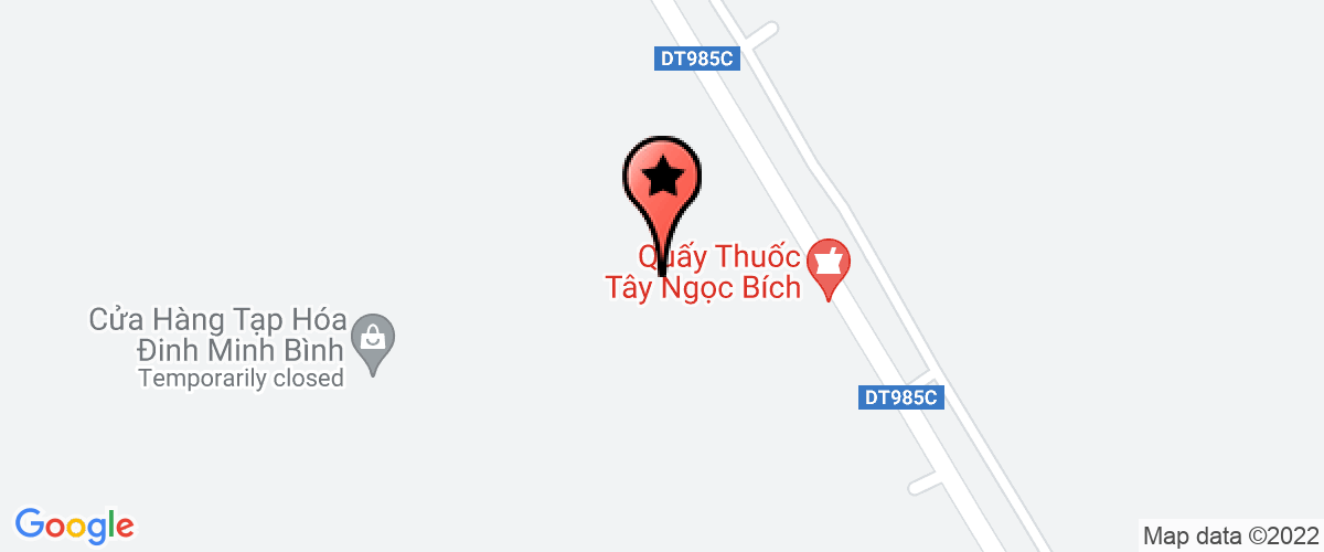 Bản đồ đến địa chỉ Công Ty TNHH Một Thành Viên Thanh Hùng