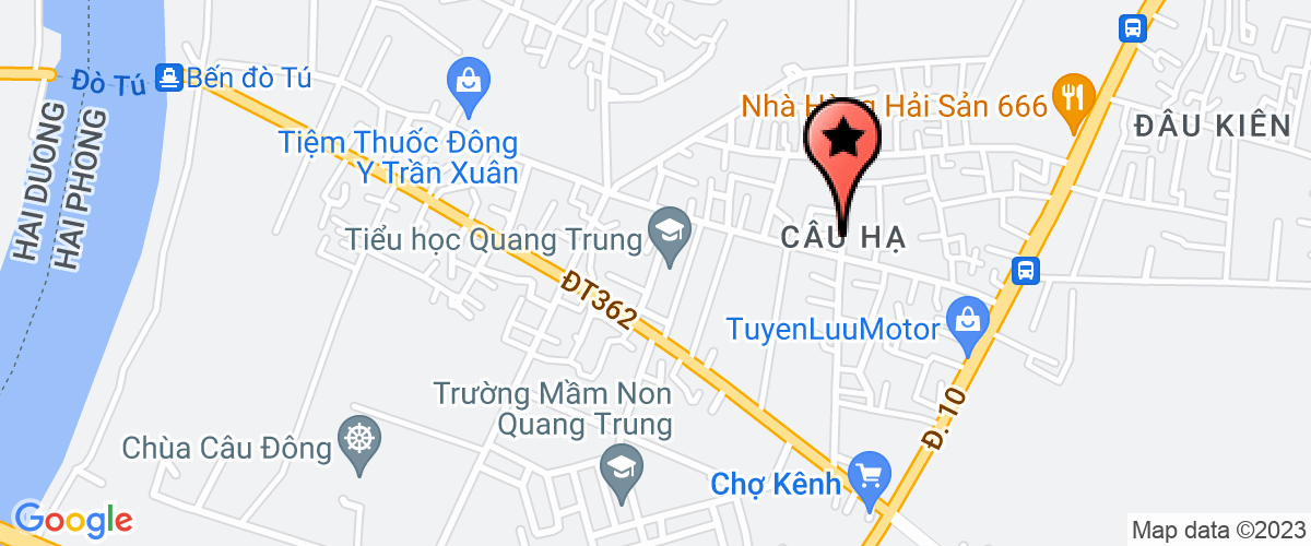 Map to Xinyue Printing Produc Trading Company Limited