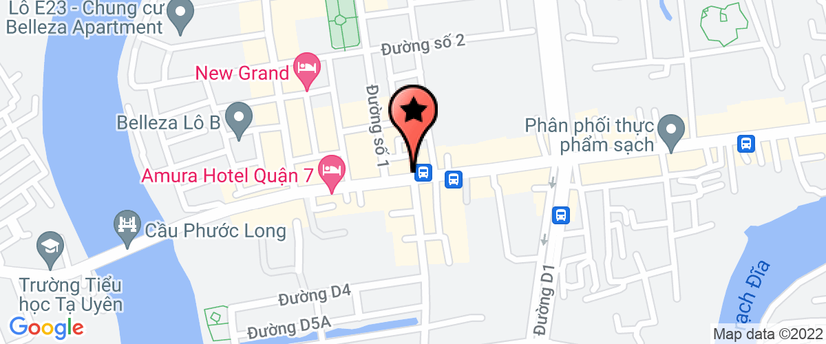 Map to Hai Nhu Trading Company Limited