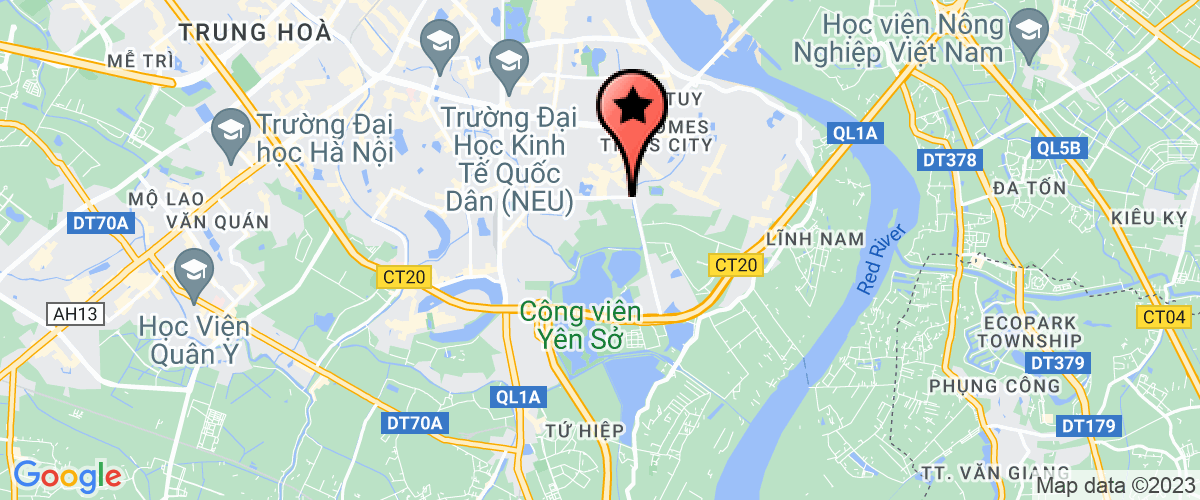Map to Thanh Hoa Industrial Equipment Company Limited