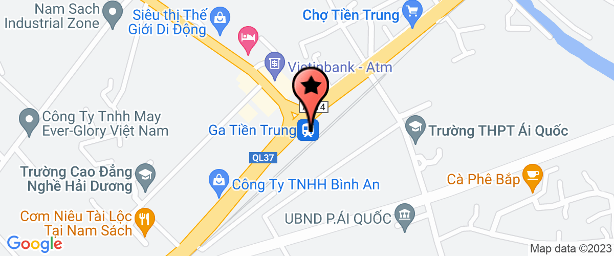 Bản đồ đến địa chỉ Công ty cổ phần sản xuất và thương mại Trường Thái