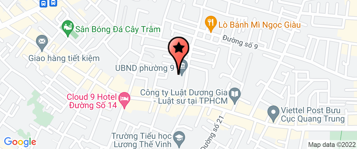 Map to Dai Thanh Cong Construction One Member Company Limited